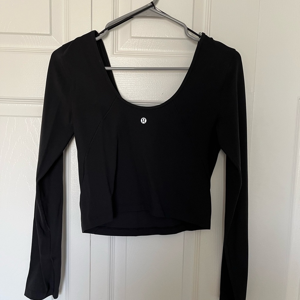 Lululemon crop long sleeve